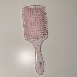 LoveShackFancy Pink Floral Hair Brush